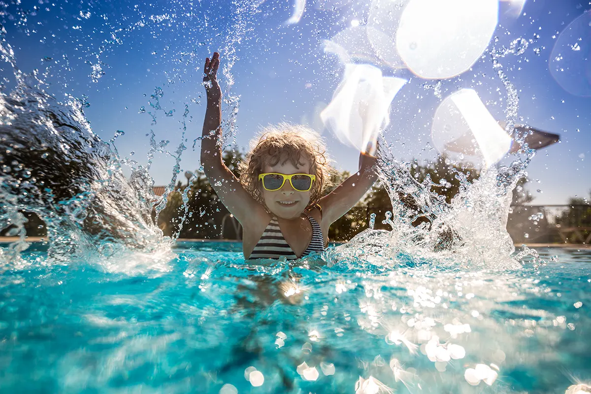 Du coté de la piscine